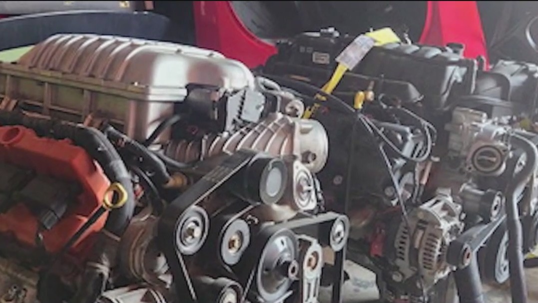 Cook County police bust illegal chop shop with stolen cars, engines