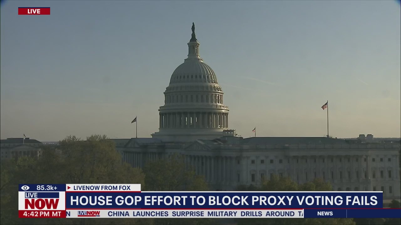 What is proxy voting in Congress? Lawmakers clash
