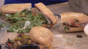 Chef Jeff Philbin makes steak grinder sandwiches