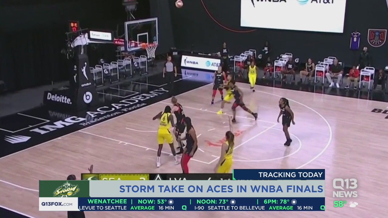 Storm take on Aces in WNBA finals