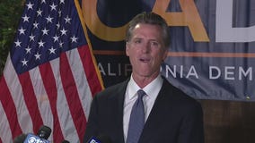 Gavin Newsom emotional after learning he'll remain California Governor