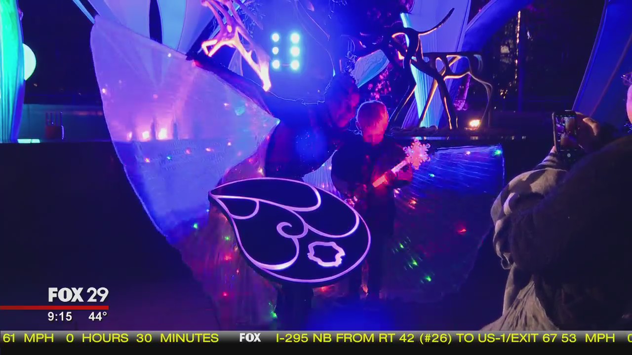 Alex Around Town: Philadelphia Zoo's 'Luminature' creates a Winter Wonderland