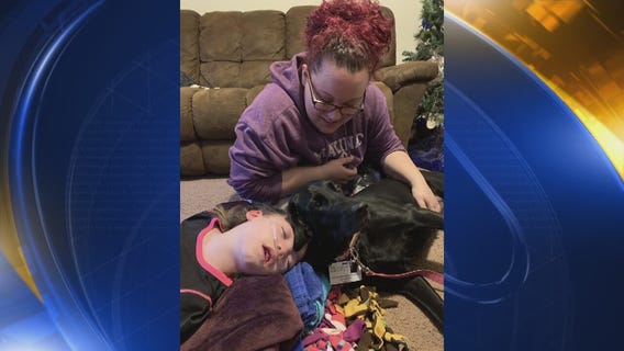 Hospice of Michigan volunteer and her dog bring family peace and comfort