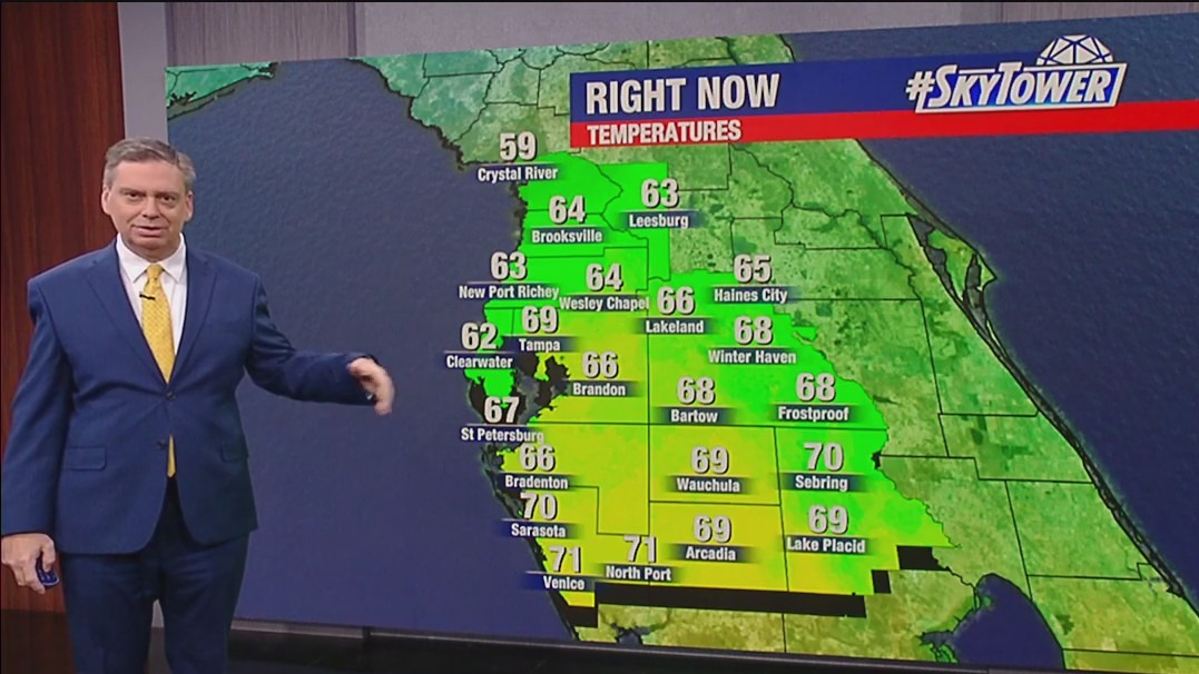Tampa Weather | Monday afternoon forecast