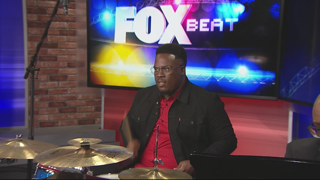 Drummer Jeff Canady and his band