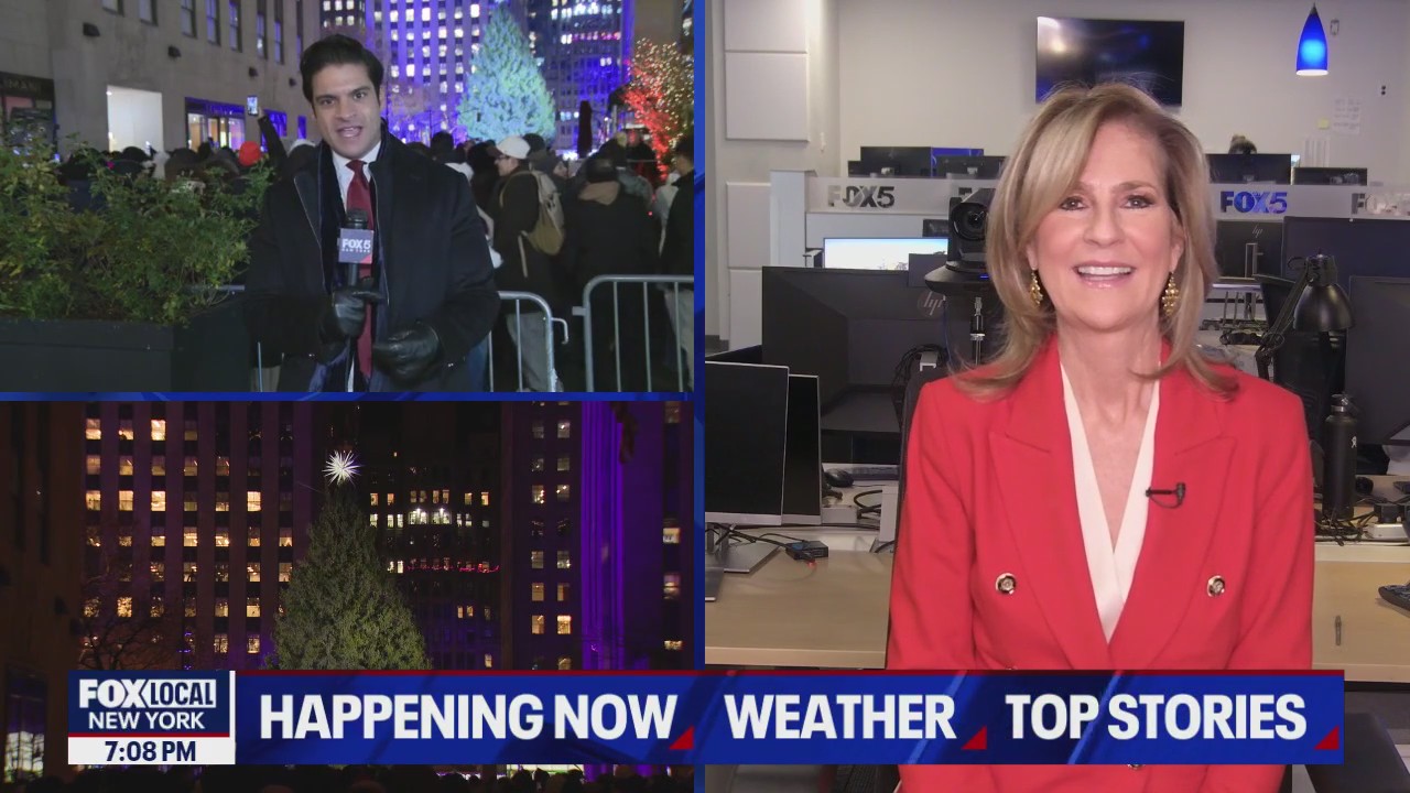 NYC Christmas tree lighting | FOX 5 New York