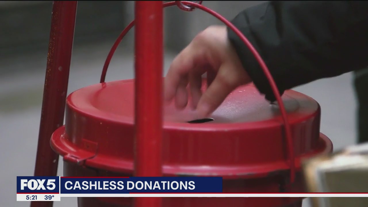 Cash donations in a cashless society