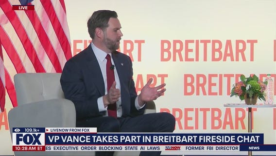 WATCH: Vance sits down for fireside chat