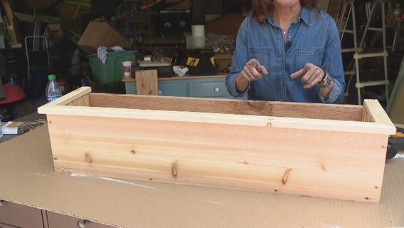 Building window flower boxes with Jill of All Trades