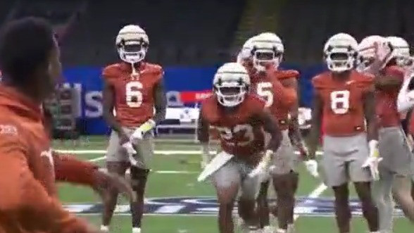 Allstate Sugar Bowl: Longhorns get ready