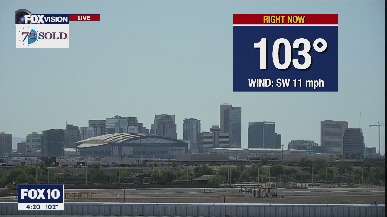 4 p.m. Weather Forecast - 7/5/22