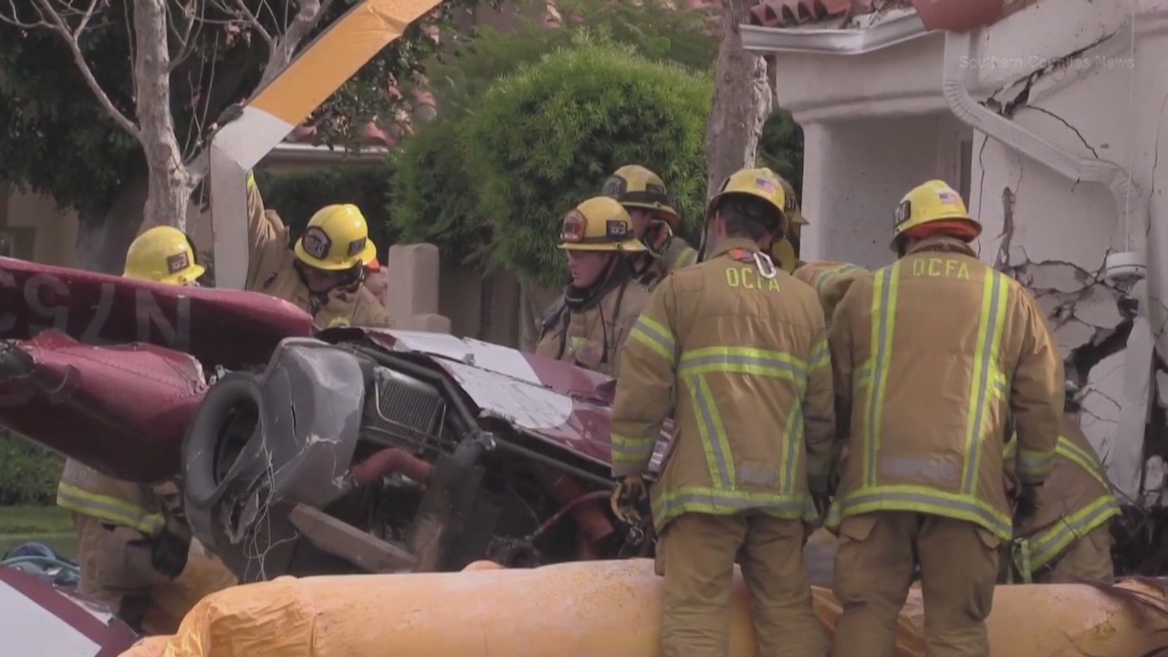 3 killed in helicopter crash in Newport Beach