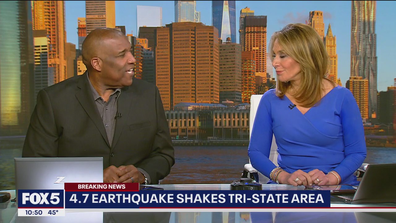 New Yorkers react to earthquake felt