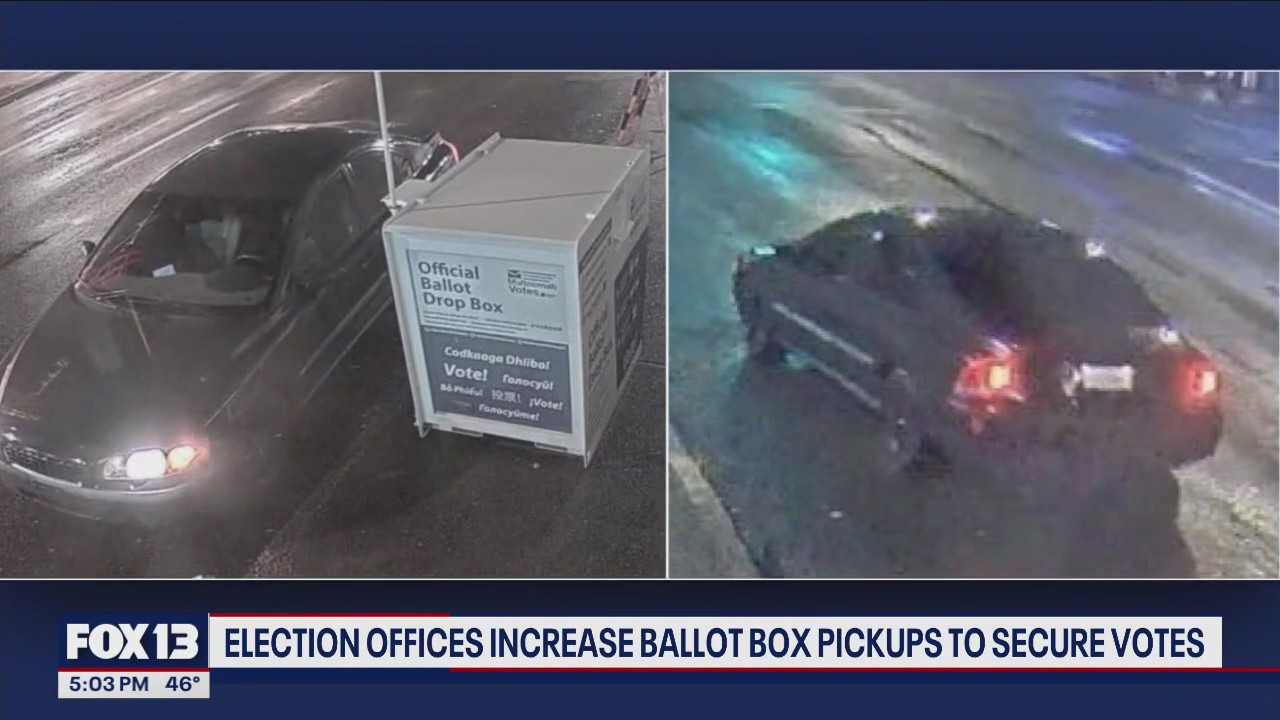 Elections offices increase ballot box pickups after arsons