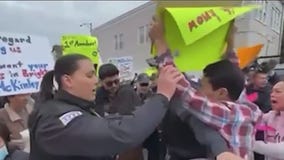 Tension brews ahead of meeting over migrant tent camp in Brighton Park