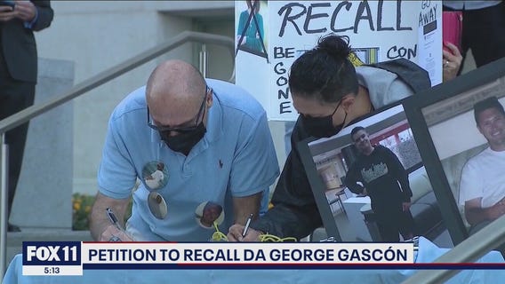 Petition to recall DA George Gasc�n goes online
