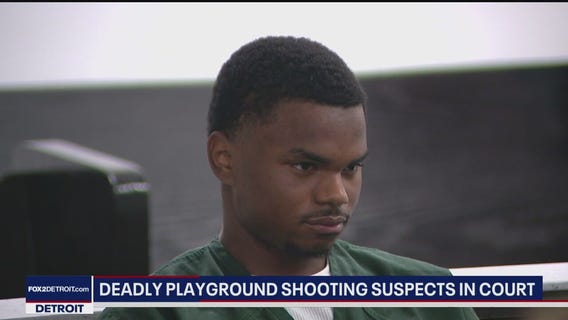 Emotional testimony in playground drive-by that killed 18- and 4-year-old.