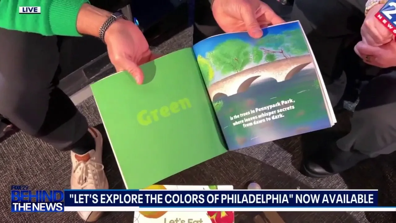 'Let's Explore the Colors of Philadelphia' Author details new book