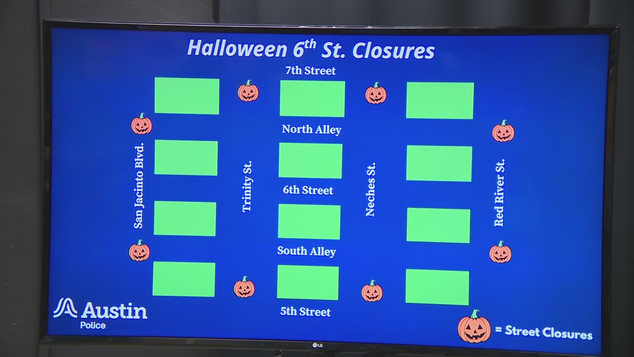 Austin Halloween safety tips & street closures