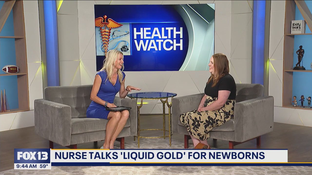 Nurse talks 'Liquid Gold' for newborns