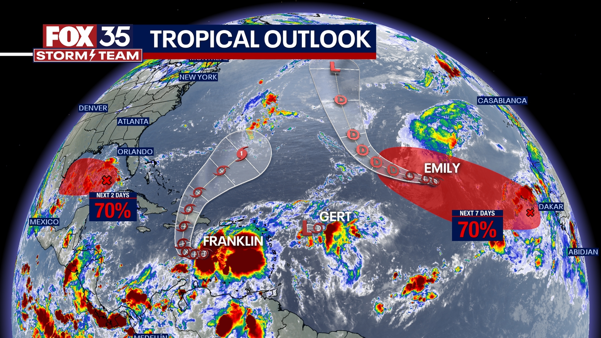 Tracking the Tropics: August 21, 2023