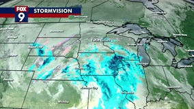 Monday brings rain, more moderate temps after cold and snow streaks