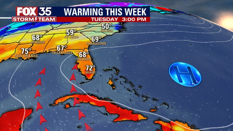 Orlando Weather Forecast: January 15, 2022