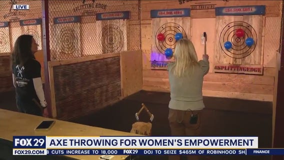 Splitting Edge Axe Throwing debuts axe throwing league for women's empowerment