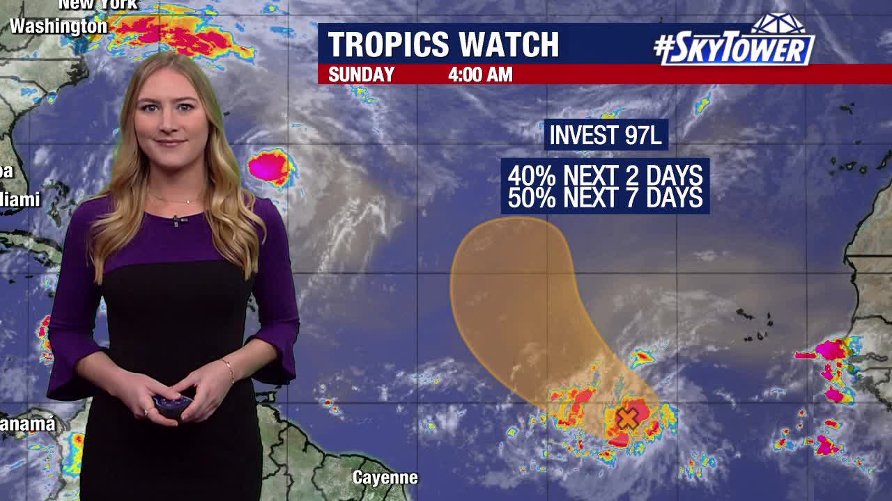 Tracking new tropical wave off Africa's coast