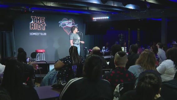 Checking out Slam Poetry in Houston