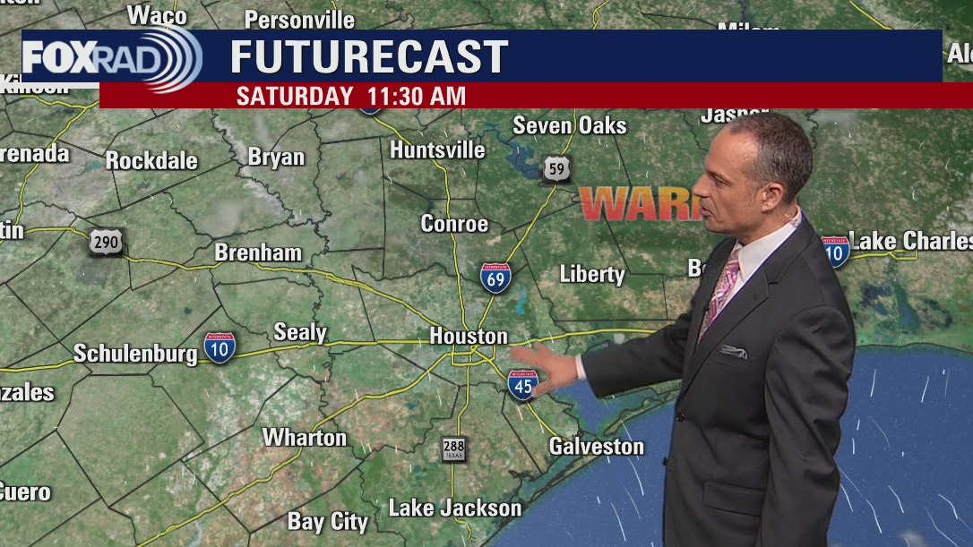 Saturday morning weather forecast