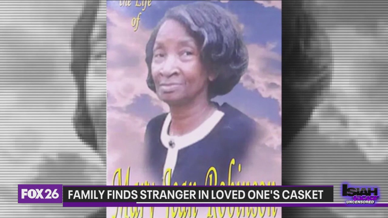 Family finds stranger in loved one's casket at funeral