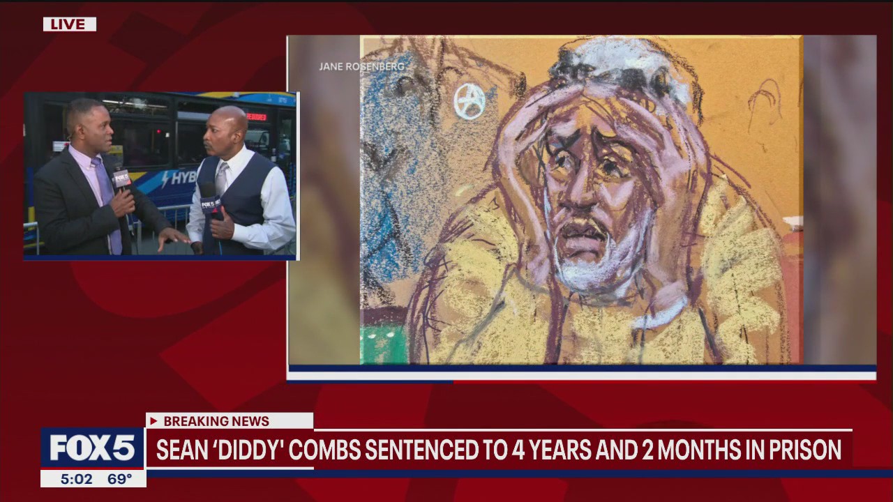 Diddy sentenced to 50 months in prison