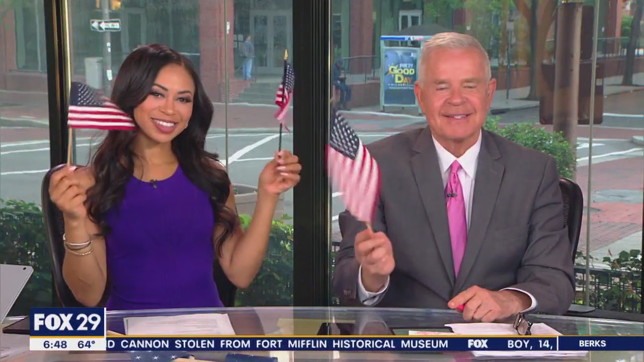 Celebrating Flag Day in Philadelphia