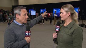 NFL Combine: FOX 32's Cassie Carlson catches up with Jeff Joniak on the Chicago Bears