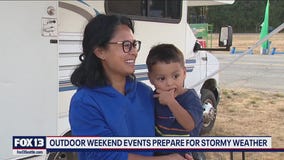 Puget Sound area outdoor weekend events prepare for stormy weather | FOX 13 Seattle