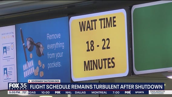 MCO faces delays after government shutdown ending