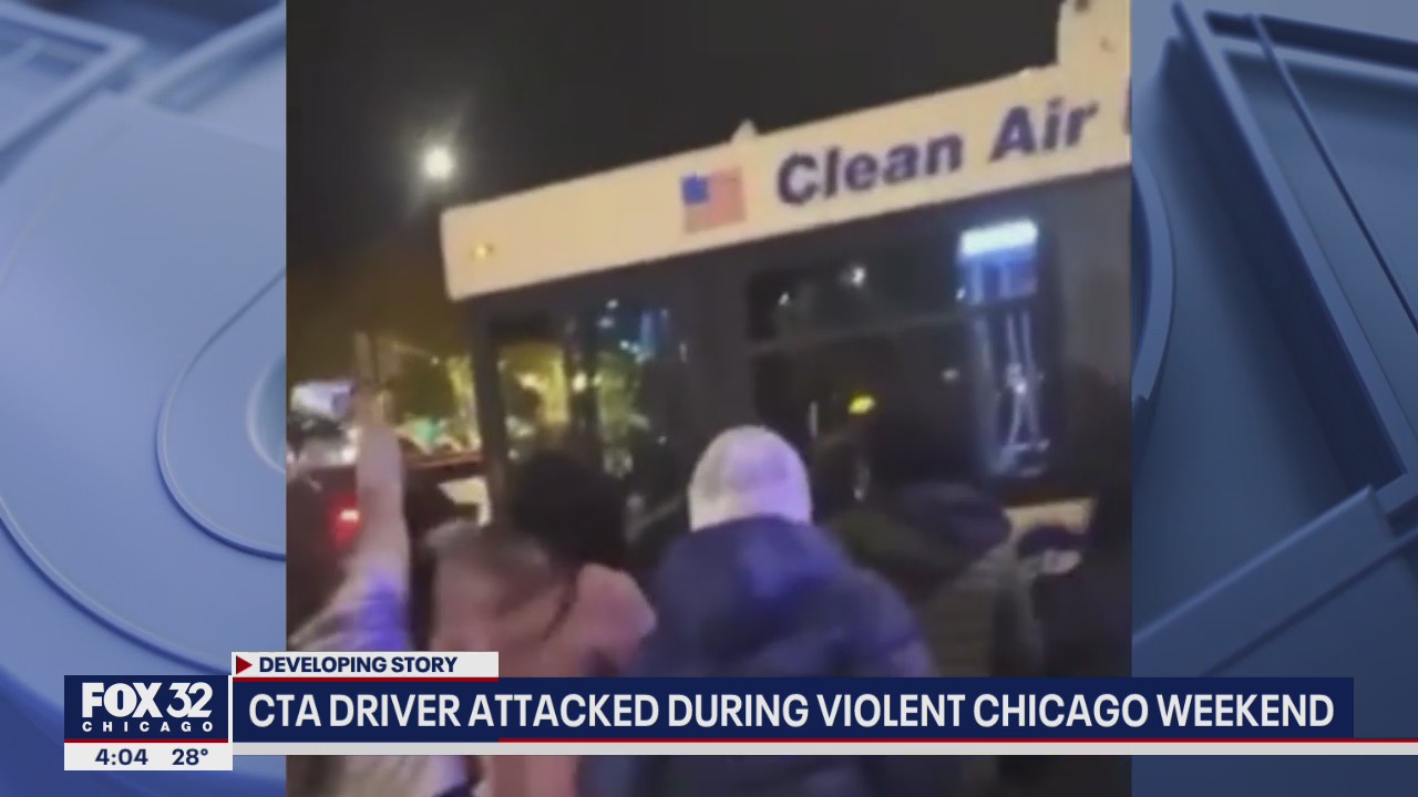 CTA driver attacked during violent Chicago weekend