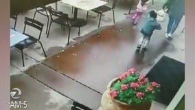 Family's close call: Vehicle plows into Napa restaurant