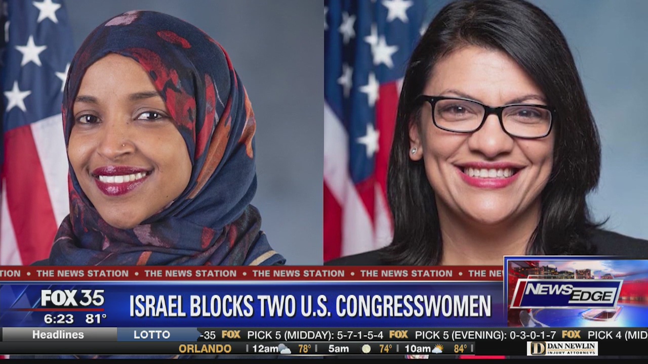 Israel blocks Democratic congresswomen from visiting country