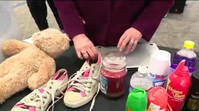 Airport demo shows how harmful objects are hidden