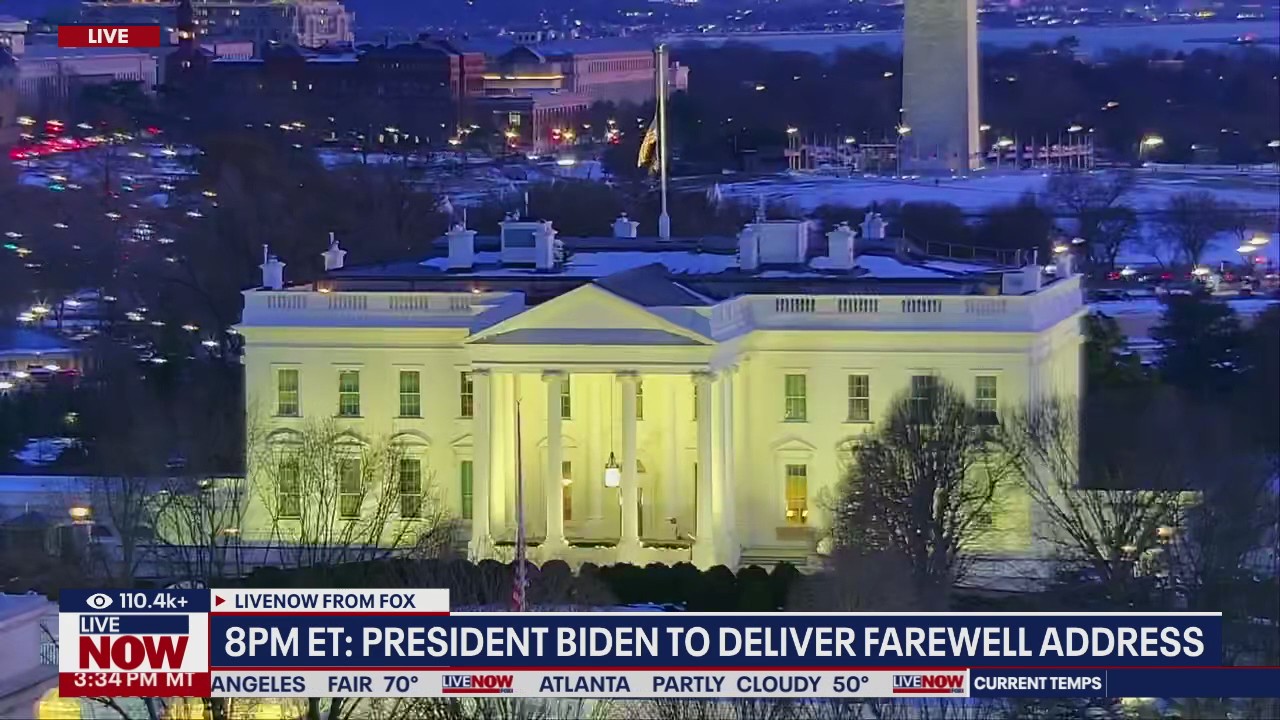 President Biden to deliver farewell address