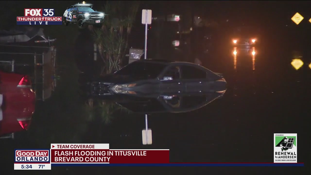 Flooding in Titusville | FOX 35 Orlando
