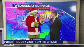 Holiday visit from The Grinch
