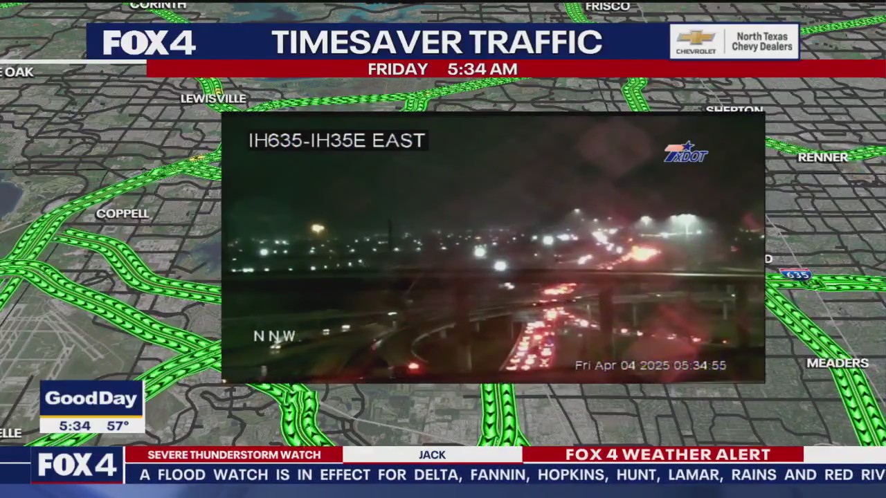 Fuel spill causes I-35E to shut down in Carrollton