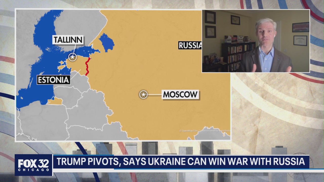 Trump pivots, says Ukraine can win war with Russia | The Chicago Report