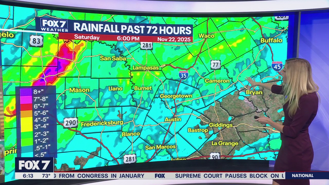 Austin weather: Nov. 22 evening forecast