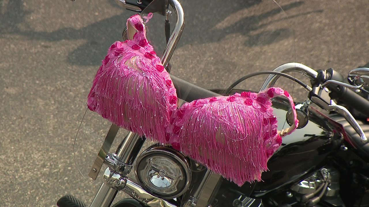 Harley-Davidson breast cancer ride for Komen
