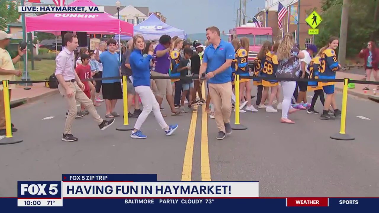Fun, fun, fun in Haymarket!
