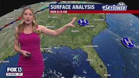 Tampa Weather | Scattered storms, high temps